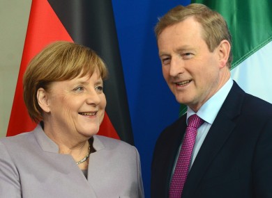Enda Kenny paid a visit to Germany today.