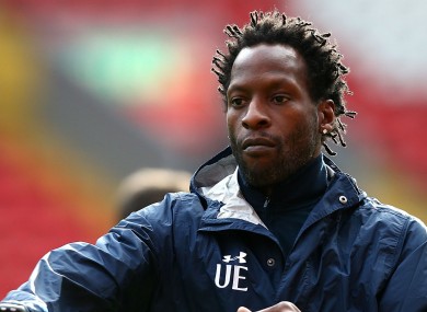 Spurs U23 coach Ugo Ehiogu.