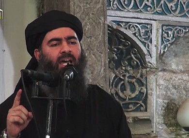 Abu Bakr al-Baghdadi (File photo)