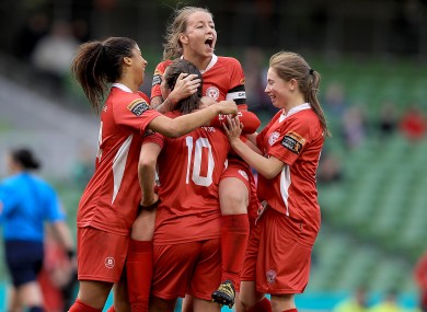 The Shelbourne players.
