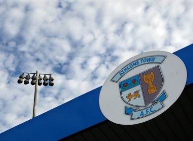 General view of Lissywollen, Athlone Town Stadium.