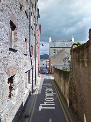 The Thompson Lane area in Dungarvan town in Waterford.
