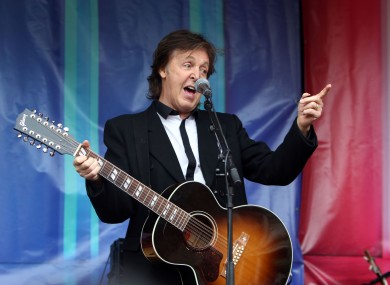 Paul McCartney has been fighting over rights to The Beatles' songs.