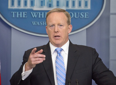 Sean Spicer.