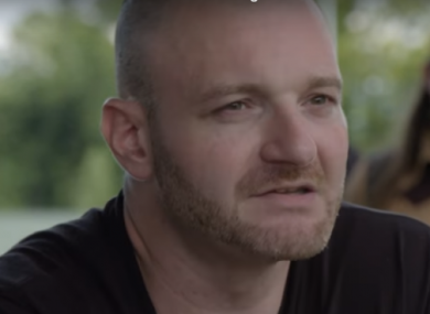 Christopher Cantwell appearing in the Vice documentary about the Charlottesville demonstration.