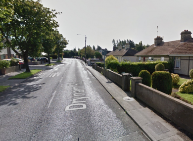 Part of the Drynam Road in Swords.