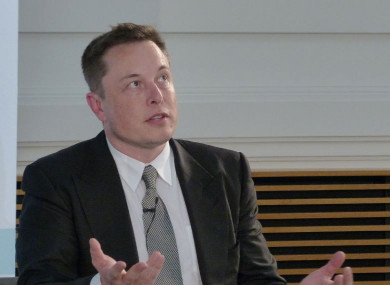 Elon Musk, CEO of Tesla and SpaceX