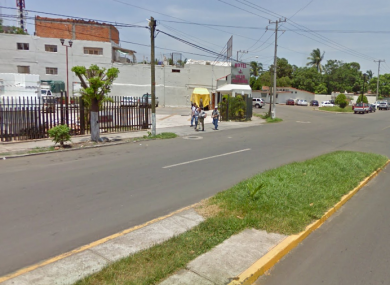 An area of Lazaro Cardenas in Mexico.