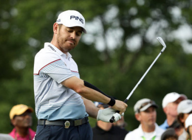 Oosthuizen went close yet again.