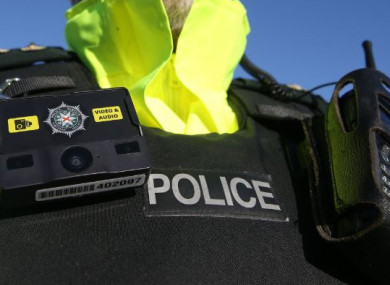 File photo of a PSNI officer