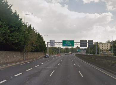 The stretch of the N4 where the crash occurred.