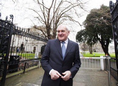 Bertie Ahern.