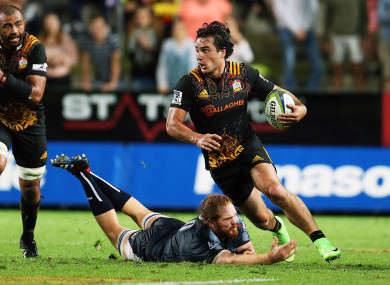 Lowe had a fine season for the Chiefs in Super Rugby.