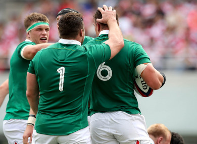 Ireland won three Tests in USA and Japan in June.
