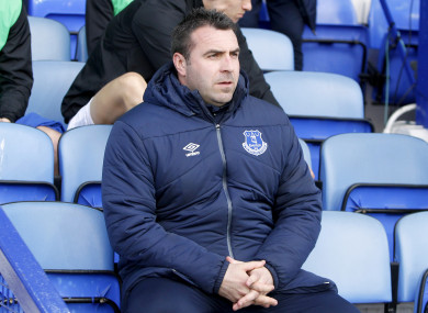 Unsworth has most recently been in charge of Everton's U23s.