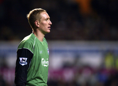 Kirkland: part of Liverpool's Champions League squad in 05.