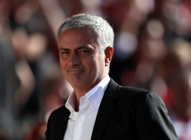 Jose Mourinho has guided Man United to an unbeaten start.