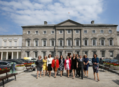 Members of the Oireachtas Women's Caucus Group gathered earlier this week.