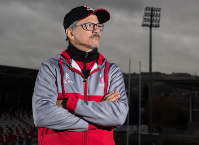 Ulster Director of Rugby Les Kiss.