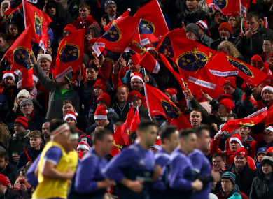 Munster will be hoping to avenge their 23-17 derby defeat to Leinster earlier in the season.