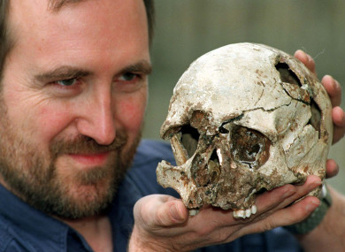 The skull of Cheddar Man