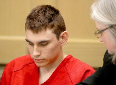 Nikolas Cruz appeared in court dressed in prison uniform.