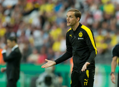 Tuchel was most recently in charge of Borussia Dortmund.