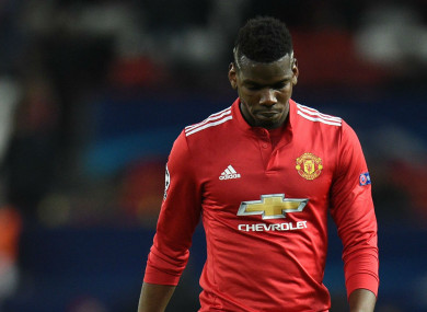 Paul Pogba (file pic).