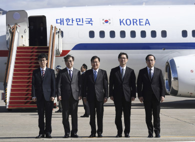 The envoys who will be meeting with Kim Jong-un