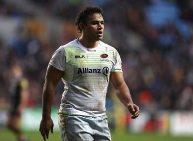 Billy Vunipola has been ruled out for the game.