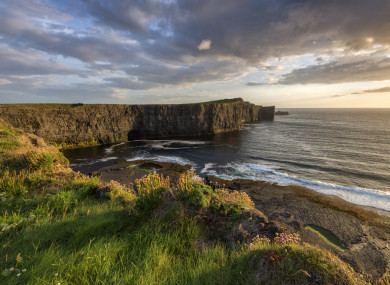 Baltard Cliffs in Co Clare