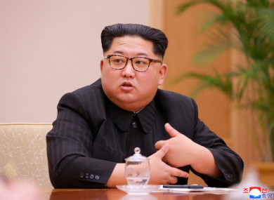 North Korea leader Kim Jong Un