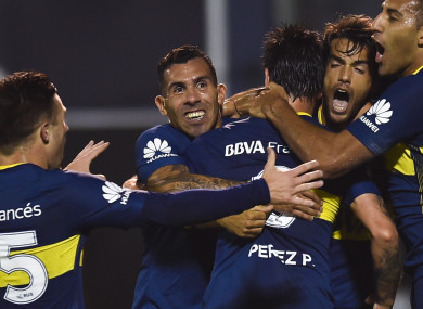 tevez boca jersey