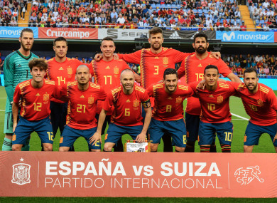 Spain were the big losers in the top-10.