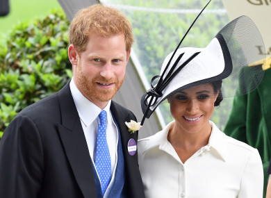 The couple attend the first day of Royal Ascot on June 19, 2018.