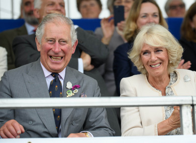 Prince Charles and the Duchess of Cornwall, Camilla.