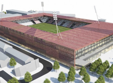 The proposed 12,000 seater Richmond Arena.