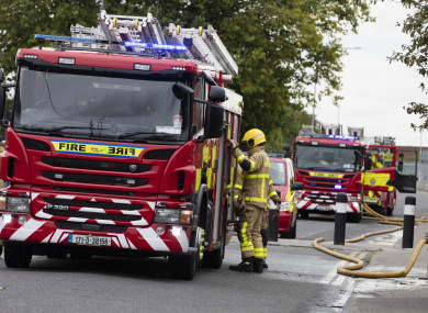 File photo. The man was a call operator in the fire service.