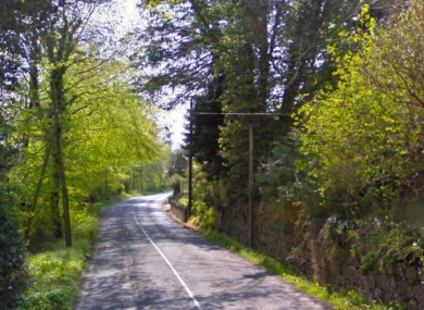 The R755 near Laragh in Wicklow.