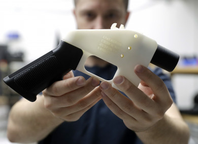 A 3D-printed gun called the Liberator