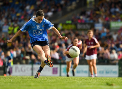 Scoring star: Sinead Aherne.