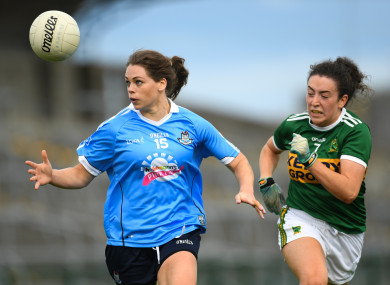 Noelle Healy scored two points for Dublin today.