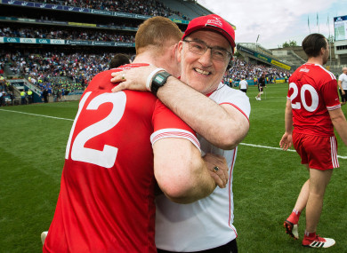Tyrone manager Mickey Harte.