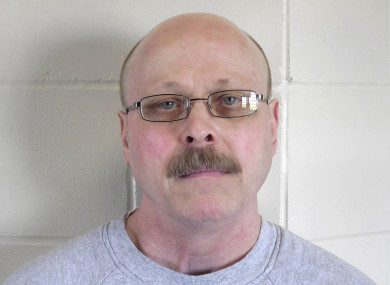 Photo provided of Moore on death row.