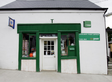 Coolboy Post Office in County Wicklow.