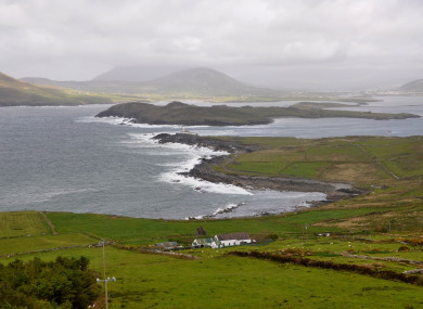 View from the Northern part of Valentia Island on Doulus Bay