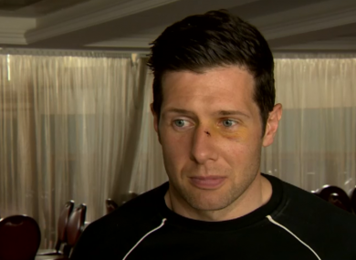 Sean Cavanagh is still recovering from last weekend's incident.