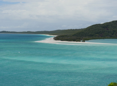 The Whitsundays region of Queensland.