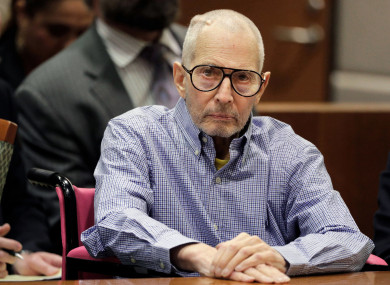 The New York real estate heir was the subject of a television documentary series, The Jinx.