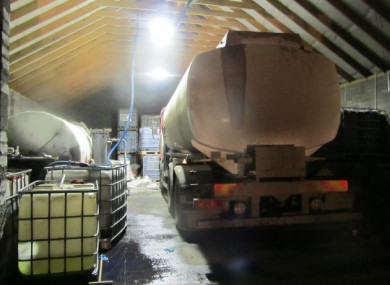 A previous fuel laundering operation that was dismantled.
